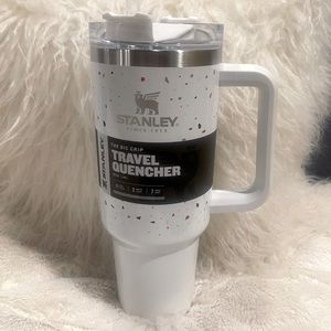 Stanley 40 oz stainless steel Cup, Travel Quencher Tumbler terrazzo pearlescent.